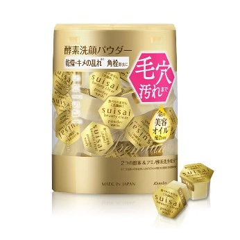【Kanebo 佳麗寶】suisai 緻潤淨透金黃酵素粉 (32顆)_正統公司貨
