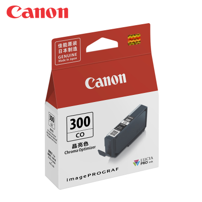 【Canon】PFI-300 CO 原廠透明亮光墨水匣