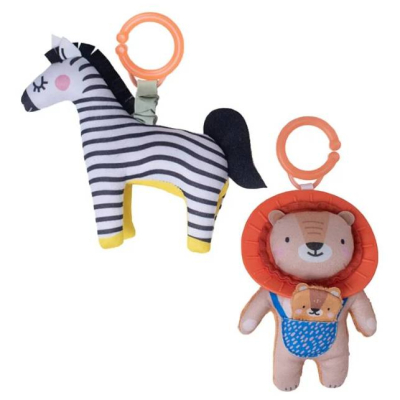 【以色列 TAF Toys】床鈴系列-安撫玩偶/嬰兒床吊掛玩具_共2款_安琪兒