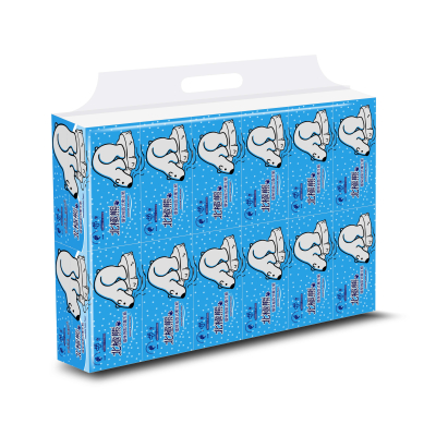 《北極熊》環保抽取式衛生紙 100抽*72包/箱
