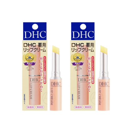  DHC 橄欖護唇膏(1.5g) 2入組_國際航空版