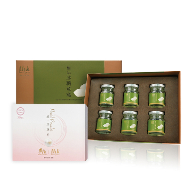 【LHK Doux Cadeau】100%純珍珠粉&極品冰糖官燕禮盒