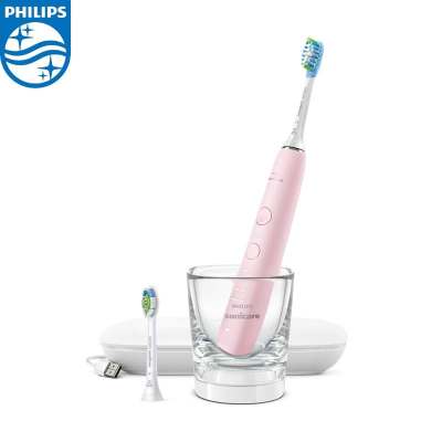 限時價⭐【Philips 飛利浦】Sonicare 煥白閃耀智能音波震動牙刷/電動牙刷-粉鑽 HX9912/40