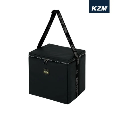 【KAZMI】KZM 素面個性保冷袋15L(黑色)