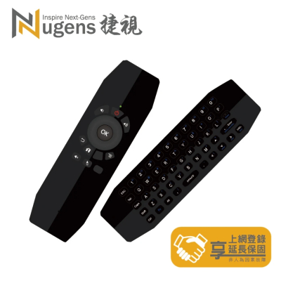 【Nugens 捷視科技】NuRemote 遙控無線語音簡報鍵鼠 (MK-N1)