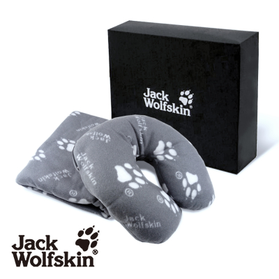 Jack Wolfskin飛狼 機能智慧禮盒(收納毯、顆粒護頸枕)