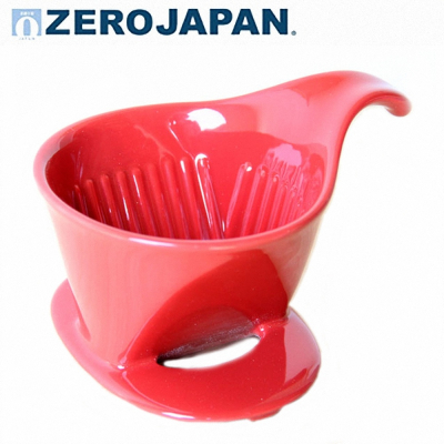 ZERO JAPAN 典藏陶瓷咖啡漏斗(番茄紅)(小) 