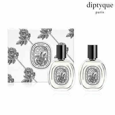 【Diptyque】 玫瑰之水淡香水禮盒 30ml*2 _國際航空版