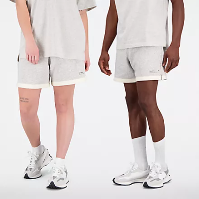 【New Balance】Uni-ssentials Undyed French Terry 短褲US31550SXY