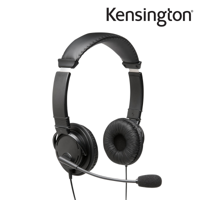【Kensington】USB-C 立體聲有線耳機麥克風(K97457WW)