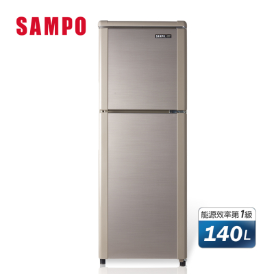 【SAMPO 聲寶】 140公升一級能效定頻冰箱SR-C14Q(Y9)_生活工場
