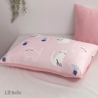 【La Belle】義大利La Belle《貓貓綺夢》超COOL超涼感信封枕套__2入