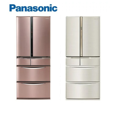 【Panasonic 國際牌】601公升六門日本原裝冰箱(NR-F607VT)-玫瑰金