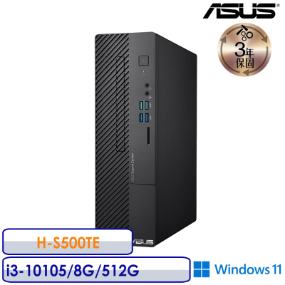 ASUS 華碩 H-D500SC-310105094W i3-10105 8G/512G W11 桌機
