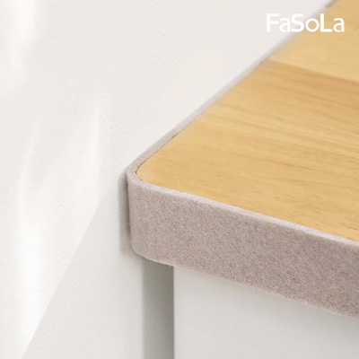 FaSoLa 多用途可剪裁DIY靜音耐磨防撞墊片 3x100cm (2入)