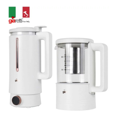 【義大利Giaretti珈樂堤】全自動智能美型二合一調理養生機(GT-MEB01)、調理養生壺(GT-MEB-HP) 雙組合