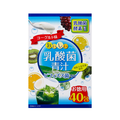 【日藥本舖】全日營養雙酵乳酸菌青汁3g×40包 2入組