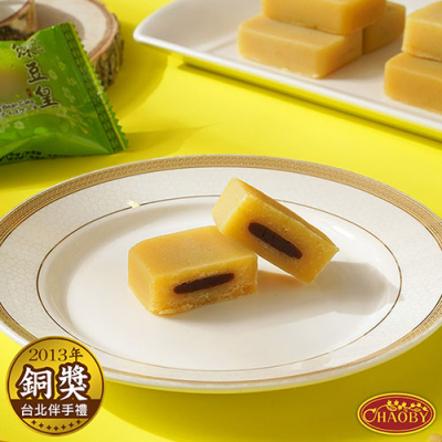 【超比食品】糕點界的馬卡龍-紅豆冰心綠豆皇10入禮盒