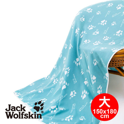 Jack Wolfskin 四季毯-藍綠 大(150x180cm)