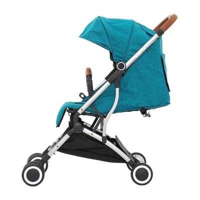 【KIDMORY】 輕量秒收嬰兒推車 (知性綠/時尚灰) 送遮雨罩+掛鉤_甜蜜家族