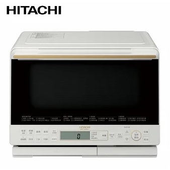 【HITACHI日立】過熱水蒸氣烘烤微波爐MROS800AT(珍珠白)