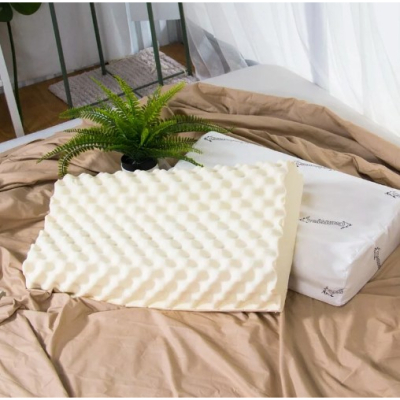 【天恩寢具】Comroyal天然乳膠枕-顆粒按摩型