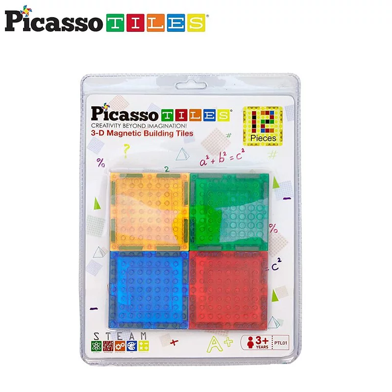 【PicassoTiles】 積木磁力片補充包12PCS