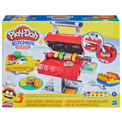 【Play-Doh 培樂多】廚房系列-BBQ美式烤肉遊戲組