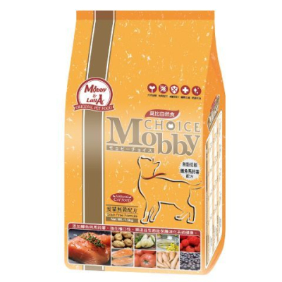 【莫比】Mobby自然食 鱒魚馬鈴薯無穀1.5kg 貓咪飼料 貓糧 寵物貓飼料