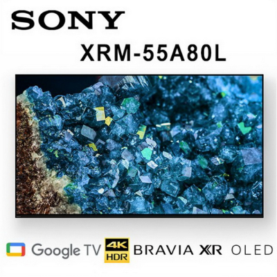 SONY XRM-55A80L 55吋 4K HDR智慧 OLED 電視 公司貨保固2年 基本安裝 另有XRM-65X80L