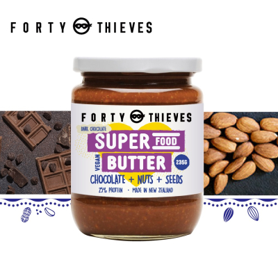 【壽滿趣-Forty Thieves】紐西蘭頂級巧克力堅果醬(235g)