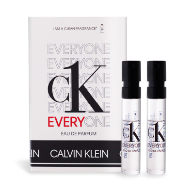 Calvin Klein CK EVERYONE 中性淡香精(1.2ml)X2 EDP-香水隨身針管試香