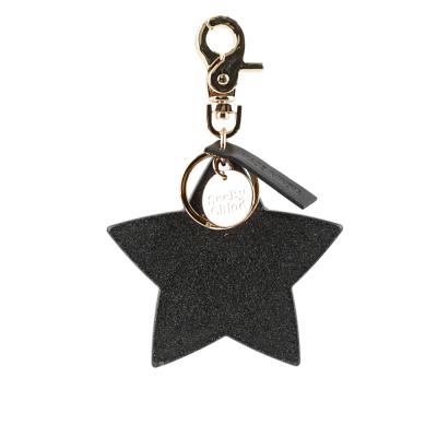 【SEE BY CHLOE】Joy Rider 星星造型吊飾/鑰匙圈(黑色)