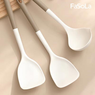 FaSoLa 耐高溫矽膠廚具 鍋鏟 湯勺
