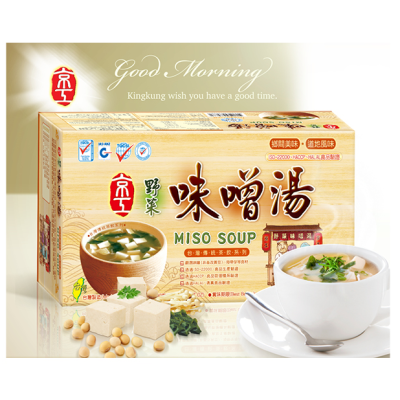 【京工】野菜味噌湯Miso Soup買五送二促銷組(7盒)