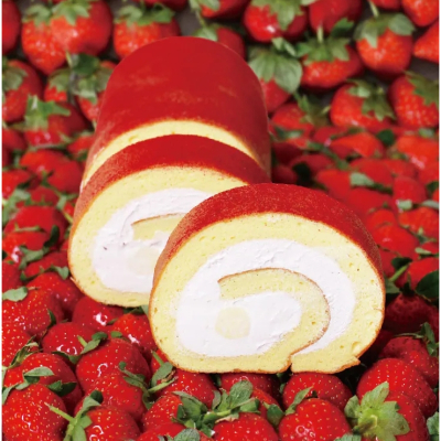 【Miopane】草莓煉乳生乳捲 +日式經典長崎蛋糕(免運)