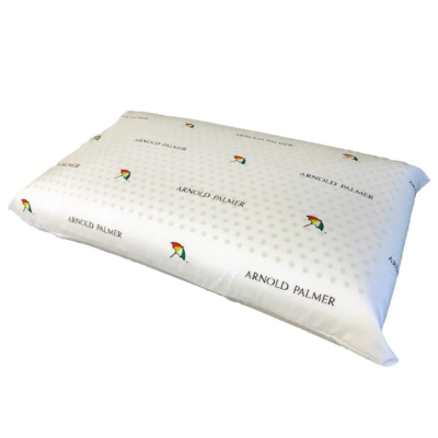 【Arnold Palmer雨傘牌】透氣立體結構棉網乳膠枕1入(麵包枕)