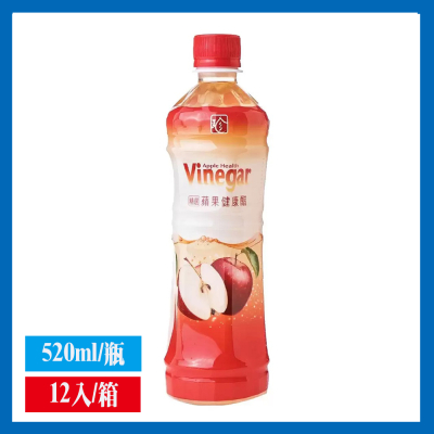 【美式賣場】百家珍蘋果醋(520ml X 12入/箱)