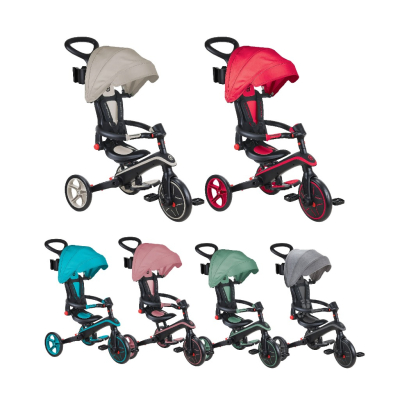 【甜蜜家族】GLOBBER 4合1 Trike多功能3輪推車折疊版 - 6色可選