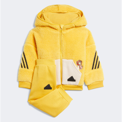 【Adidas kids】男/女_SPORTSWEAR 保暖運動套裝(IQ1347)