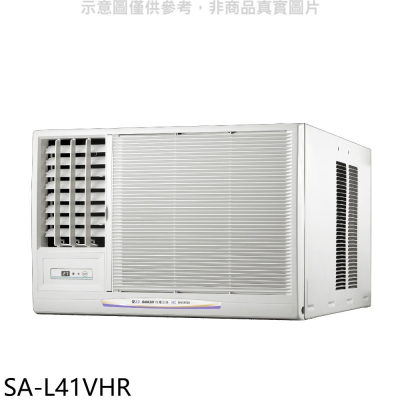 SANLUX台灣三洋【SA-L41VHR】R32變頻冷暖左吹窗型冷氣(含標準安裝)