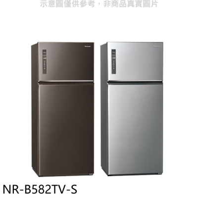 Panasonic國際牌【NR-B582TV-S】580公升雙門變頻冰箱