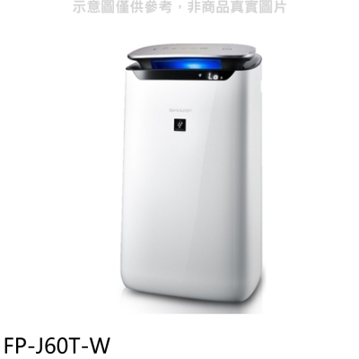 夏普【FP-J60T-W】空氣清淨機.