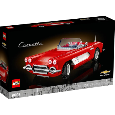 【LEGO樂高】 Icons 10321 Corvette(雪佛蘭 科爾維特 跑車 模型)
