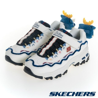 【SKECHERS】 童鞋 兒童系列 D’LITES - 2024 CNY 龍年限定款 - 319513LOWBL