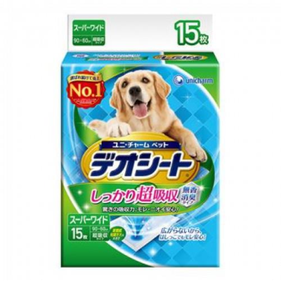 【公益活動】日本Unicharm消臭大師超吸收狗尿墊4L15片_限新左營車站取貨