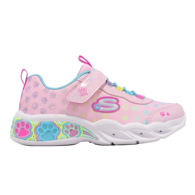 【SKECHERS】女童系列_燈鞋 PRETTY PAWS (319301LPKMT)