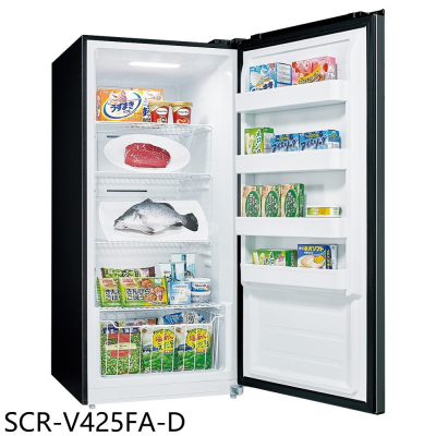 SANLUX台灣三洋【SCR-V425FA-D】410公升直立式變頻福利品冷凍櫃(含標準安裝)