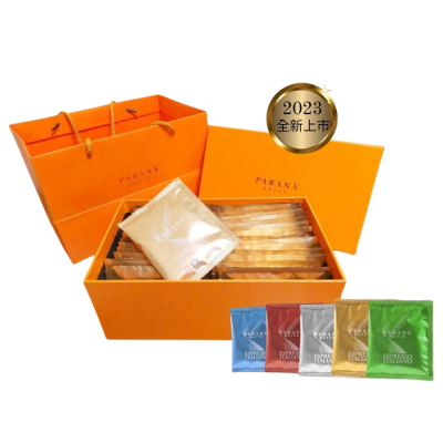 【PARANA義大利金牌咖啡】經典組合 精品5款咖啡濾掛包禮盒 30包/盒