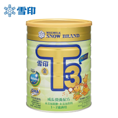 【甜蜜家族】雪印 金T3 PLUS成長營養配方 900g